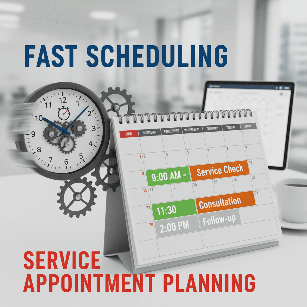 Fast scheduling and service